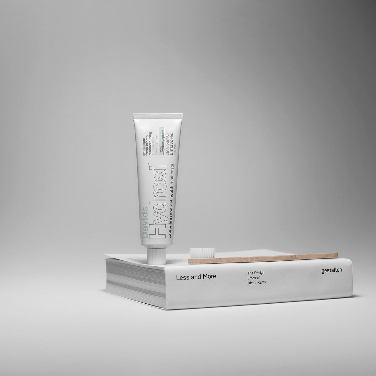 Davids Hydroxi™ whitening+enamel health nano hydroxyapatite premium toothpaste/unflavored