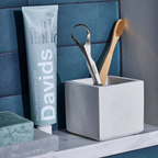 Davids stainless steel tongue scraper