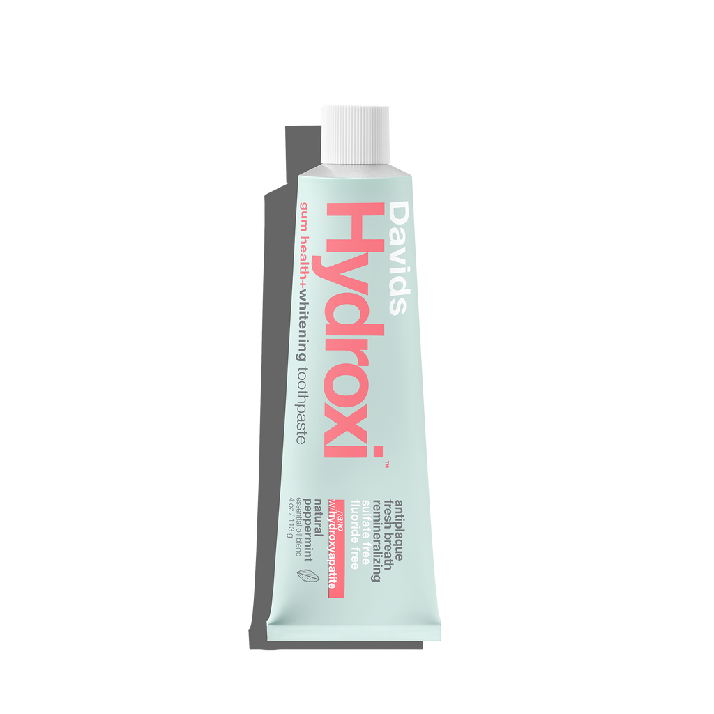 Davids Hydroxi™ gum health+whitening nano hydroxyapatite premium toothpaste / peppermint