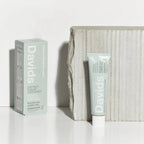 Davids travel size premium toothpaste / peppermint / 1.75 oz