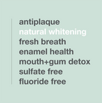 Davids premium toothpaste / charcoal+peppermint