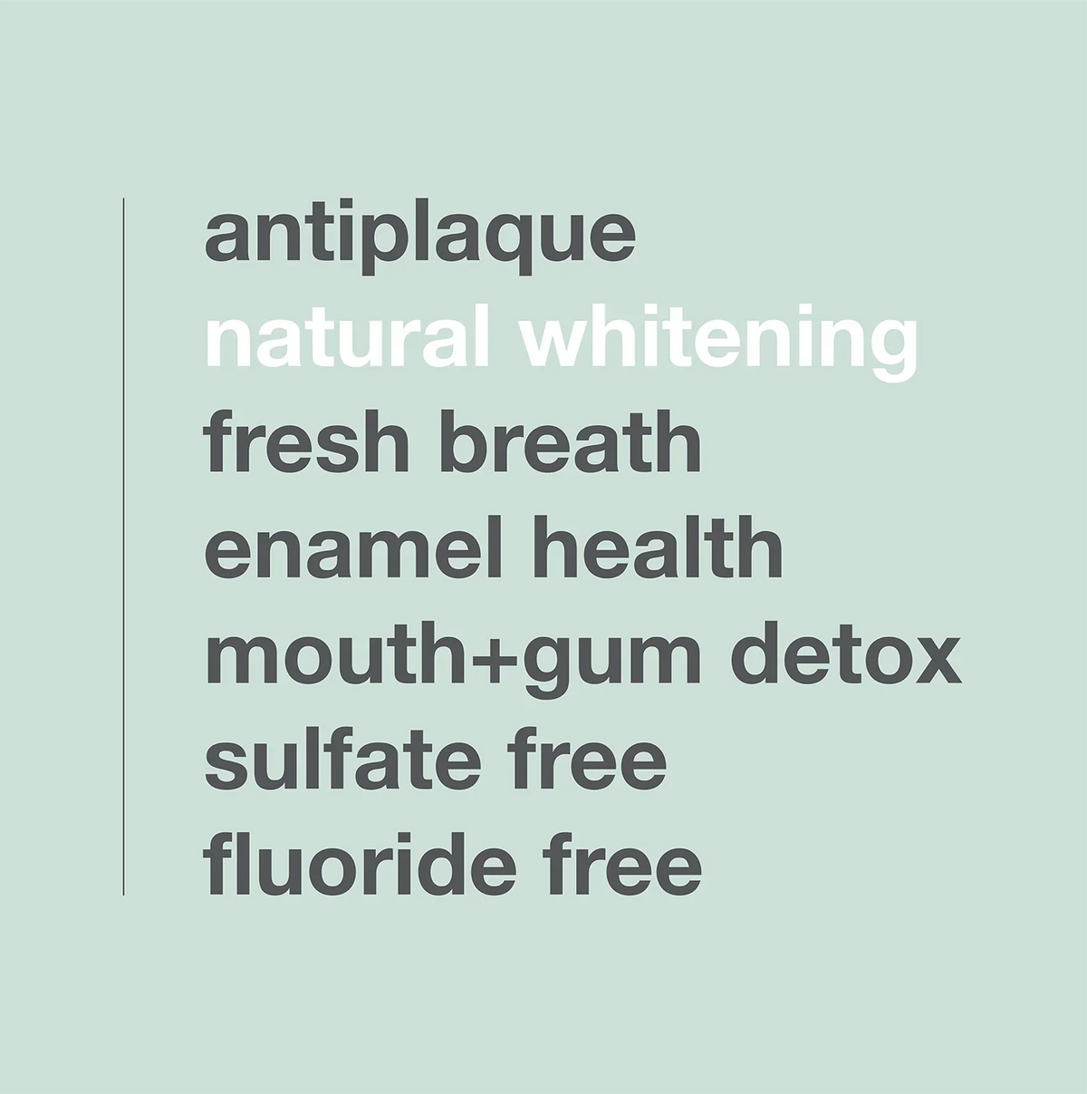 Davids premium toothpaste / charcoal+peppermint
