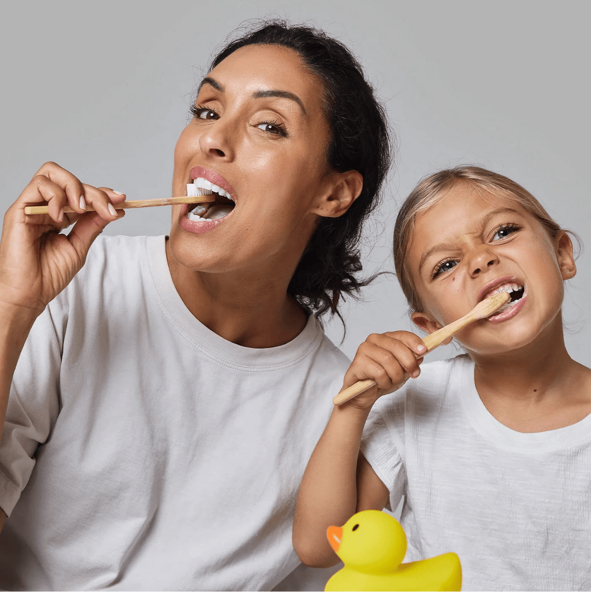 Davids kids + adults premium toothpaste / duo