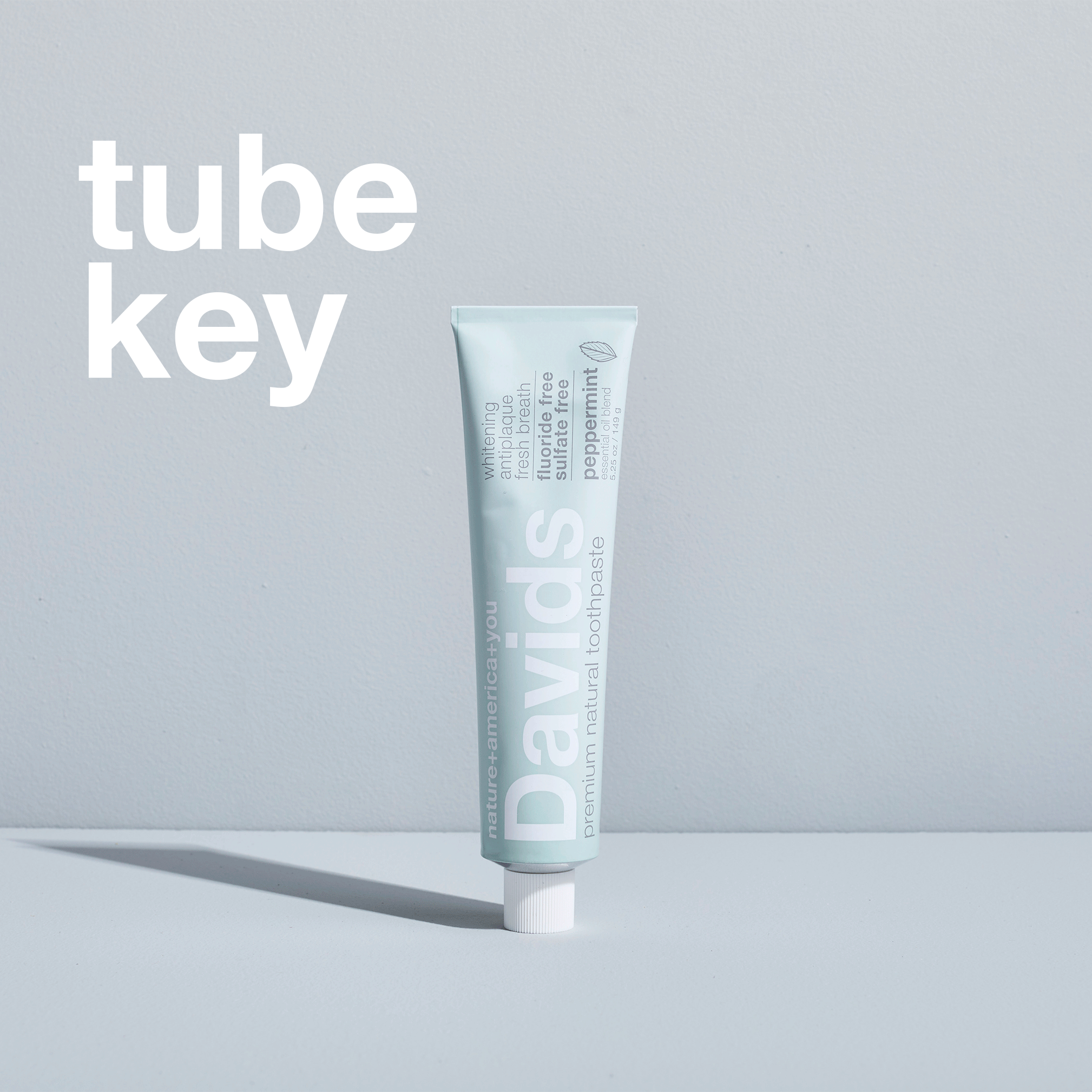 Davids Toothpaste Metal Tube Key Squeezer